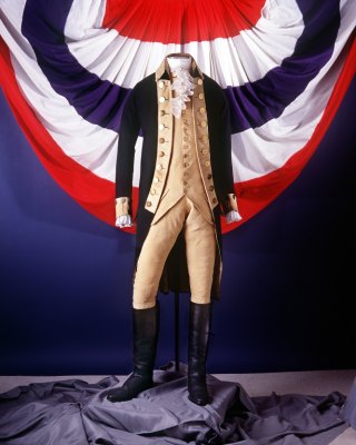 George Washington's Revolutionary War uniform.